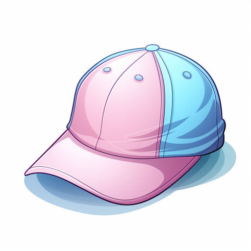 Cap Clipart in Pastel Colors Art Style: High-Res Vector & 4K