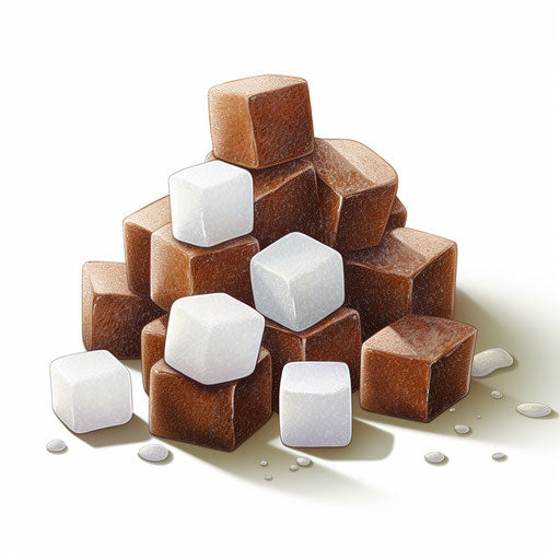 Sugar Clipart: 4K & Vector in Chiaroscuro Art Style