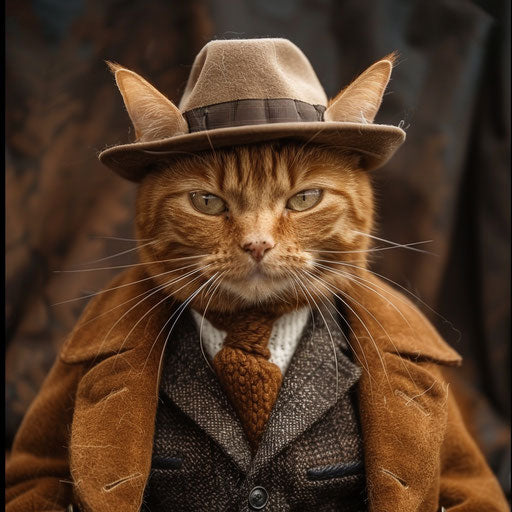 Brown Cat: Every Whisker Tells a Story