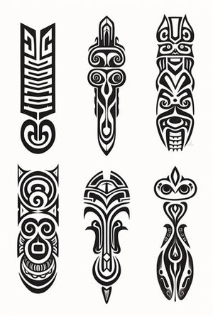 Maori Tattoo - artistic portrayal of a unique culture