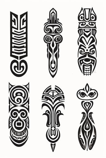 Maori Tattoo - artistic portrayal of a unique culture