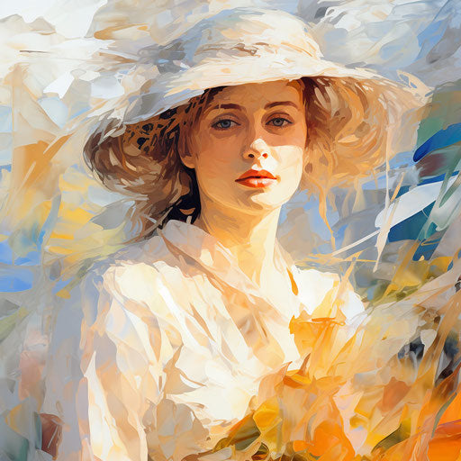 Well Clipart in Impressionistic Art Style Art: High-Res 4K Vector