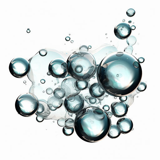 Bubbles Clipart in Chiaroscuro Art Style: HD Vector & 4K