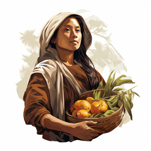 Bayanihan Clipart in Chiaroscuro Art Style Illustration: 4K Vector & PNG