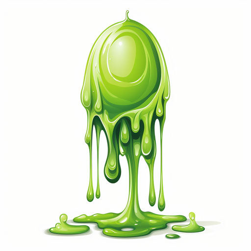 Slime Clipart in Chiaroscuro Art Style: HD Vector, 4K