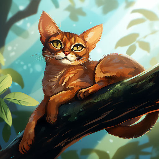 Abyssinian Cat: Feline Elegance in Every Frame