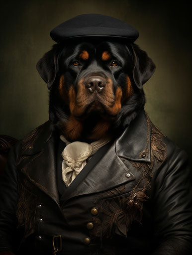 Loyal Hearts: Pictures Of Rottweilers and Their Endless Love