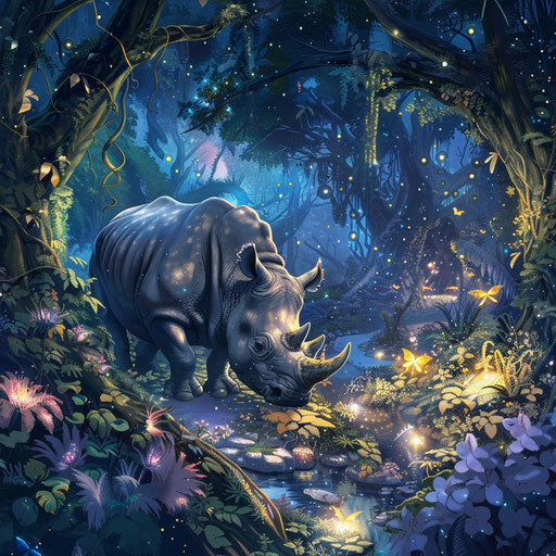 Rhino Images Elegance: Pristine Wildlife Imagery