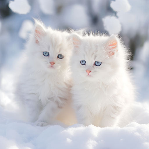 White Cat: Feline Elegance in Every Frame