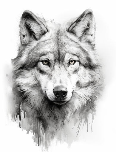 Wolf Tattoo - Artwork that embodies strength and courage