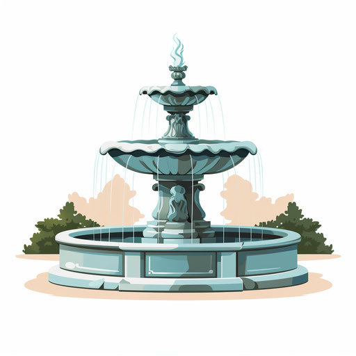 water fountain clip art