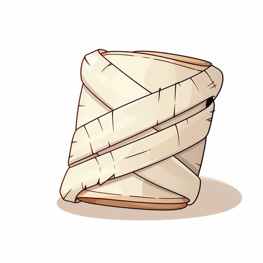 Bandage Clipart in Minimalist Art Style: High-Res Vector & 4K
