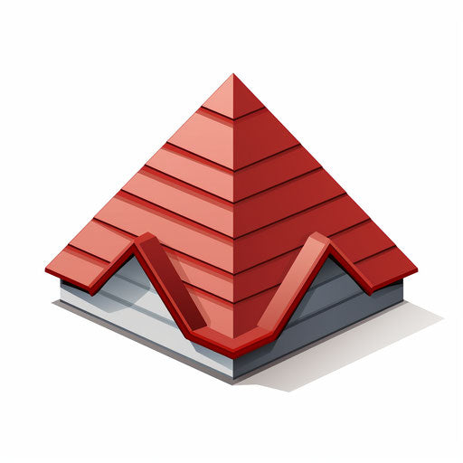 4K Roof Clipart in Minimalist Art Style: Vector & SVG