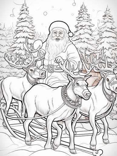 Fun Christmas Coloring Pages - Enhance Dexterity
