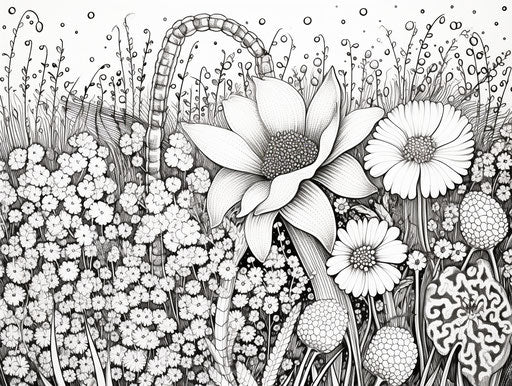 Unleash Creativity with Spring Coloring Pages