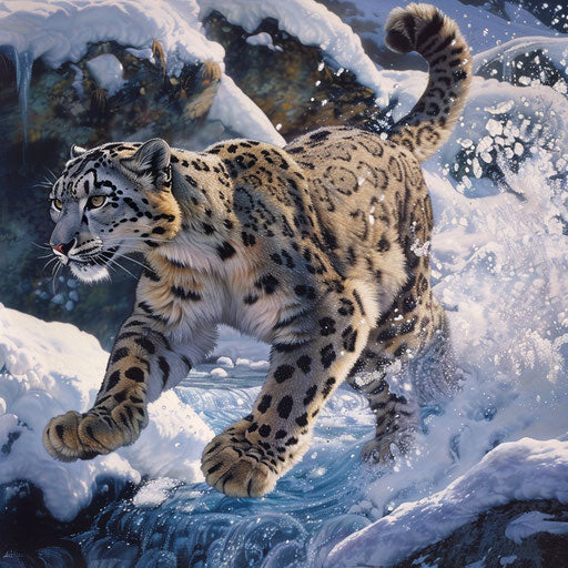 Snow-Leopard Pictures: Nature's Spectacle in High Definition