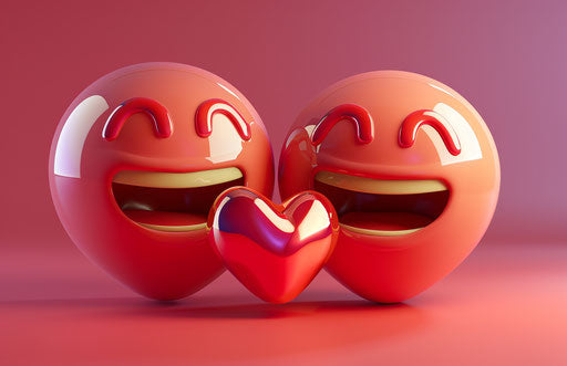 Eco-Friendly Love Emoji for Green Initiatives