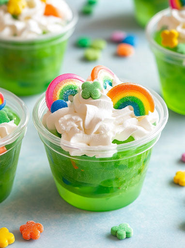 Festive dessert for St. Patrick's Day