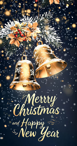 Innovative Merry Christmas And Happy New Year Caricature Clipart for Educational Tools