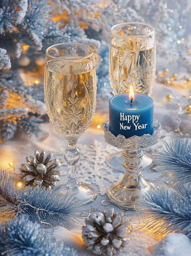 Luminous Happy New Year Images New NYE Greetings