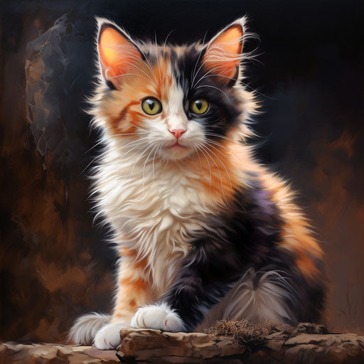 Calico cat kitten