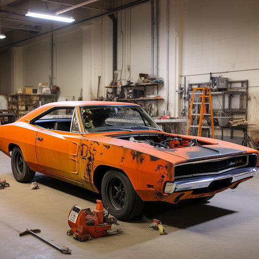 Restoration of powerful car