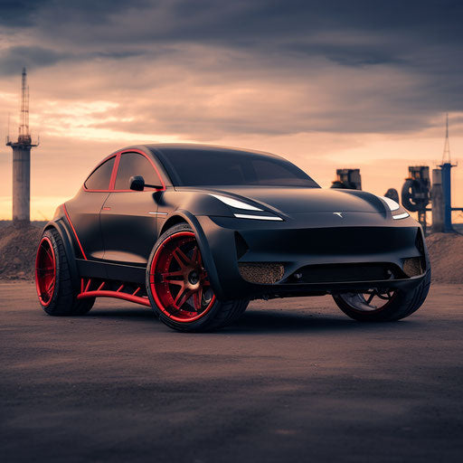 Tesla model y hot rod