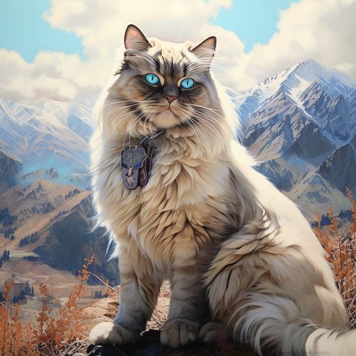 The himalayan cat
