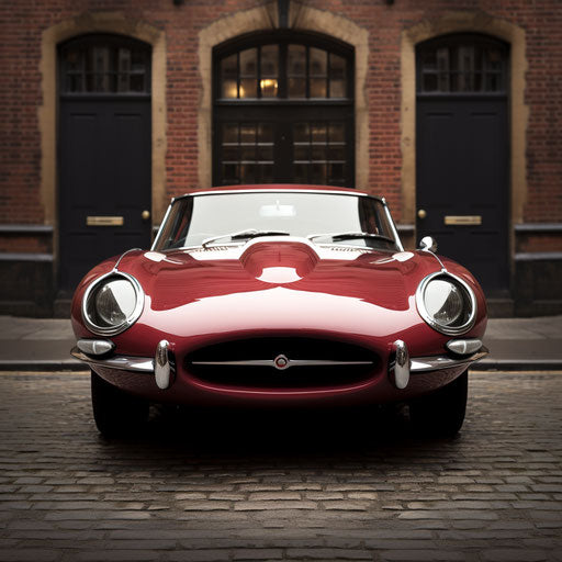 Jaguar E Type Car: Vintage Elegance