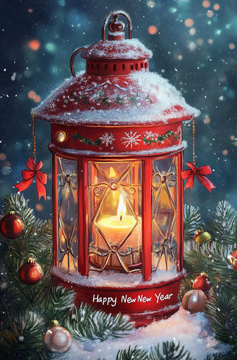 Elegant Happy New Year Images 2025 NYE Illustrations