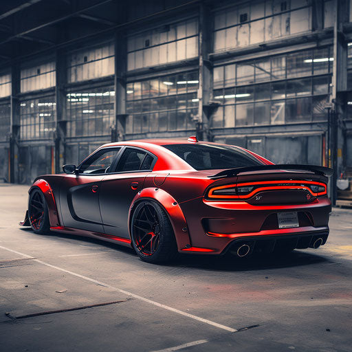 Dodge Charger Hellcat Weight Reduction