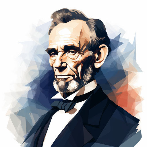 President clipart in the style of Chiaroscuro Art, on a white background