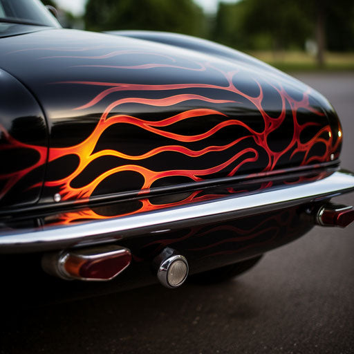 Jaguar E Type Car: Rim & Rubber Retro