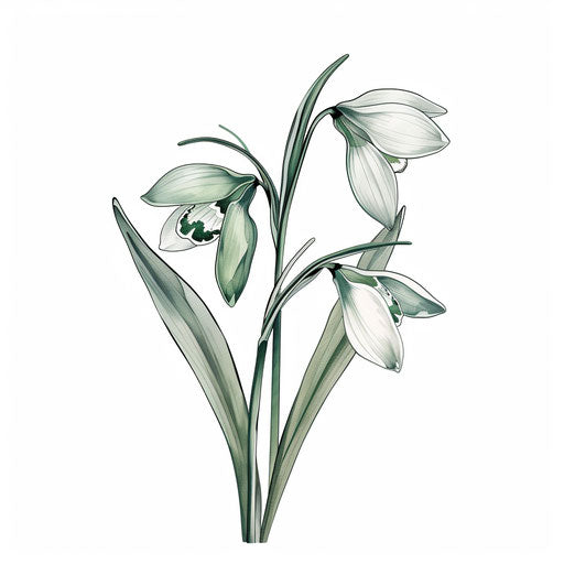 Japanese Flower Tattoo Vector Art