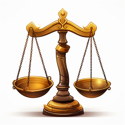 Weight clipart in the style of Chiaroscuro Art, on a white background