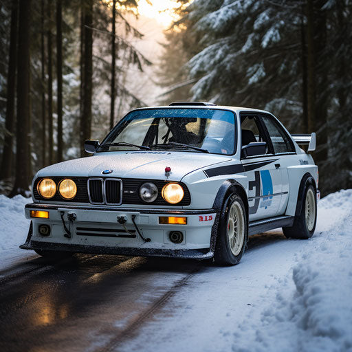 BMW M3 Classic Fat Tires