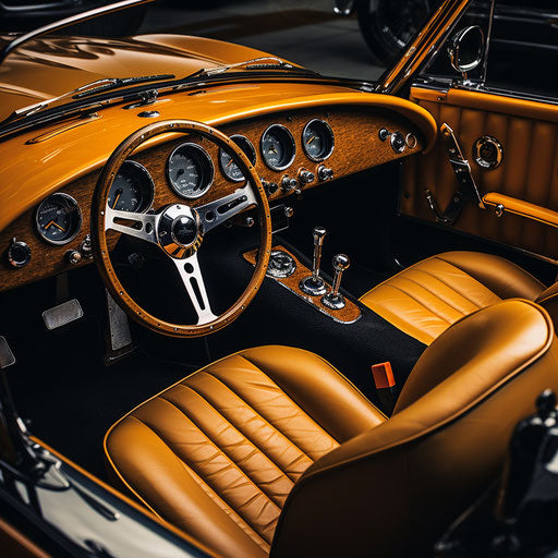 Interior Renovation of the shelby cobra ac sports car
