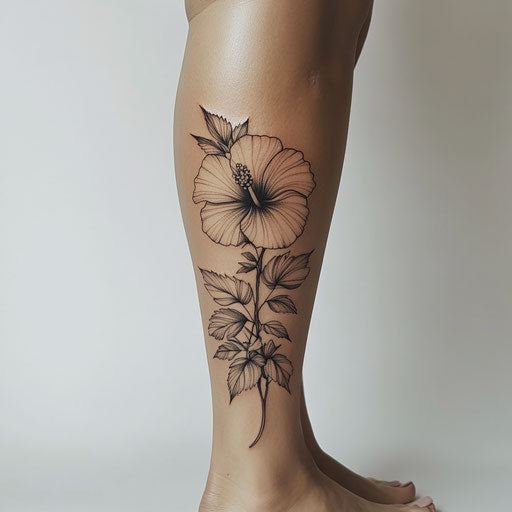 Hibiscus Flower Tattoo Tattoo Design Pack