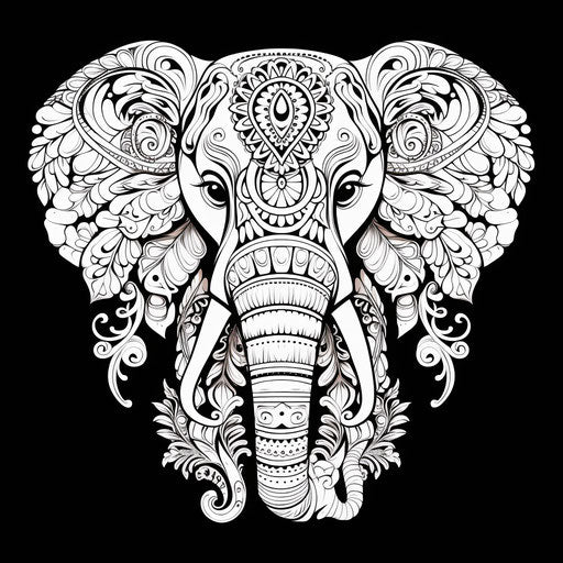 Engraved ornaments and mischievous feline motif