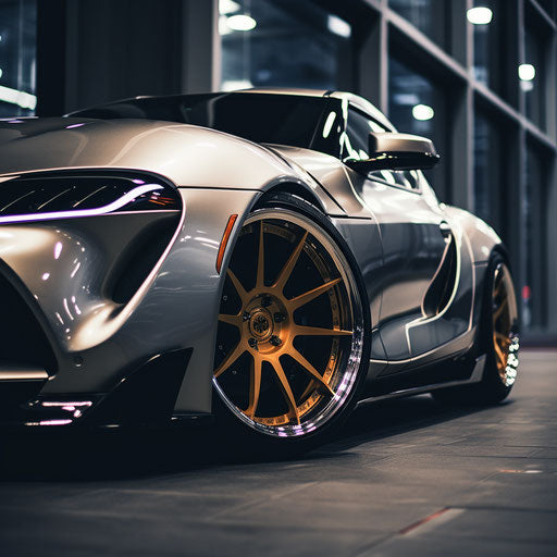 Classic modern alloy rims for Toyota Supra