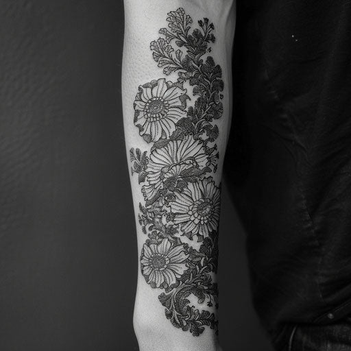 Nature tattoos with intricate details