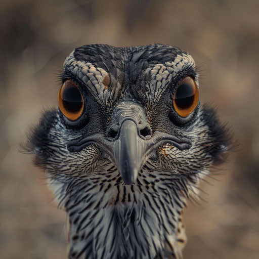 Sage grouse staring at the camera