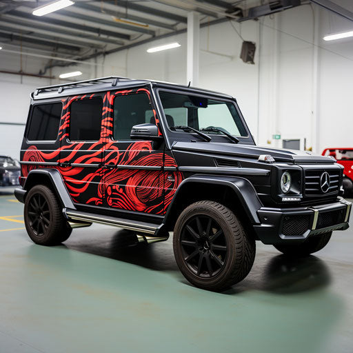 Custom Designed Decals for Mercedes-Benz G Wagon Classic