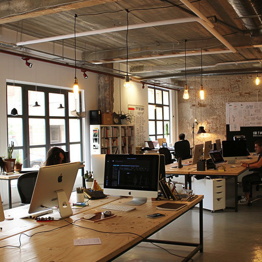 Creative and welcoming workspace