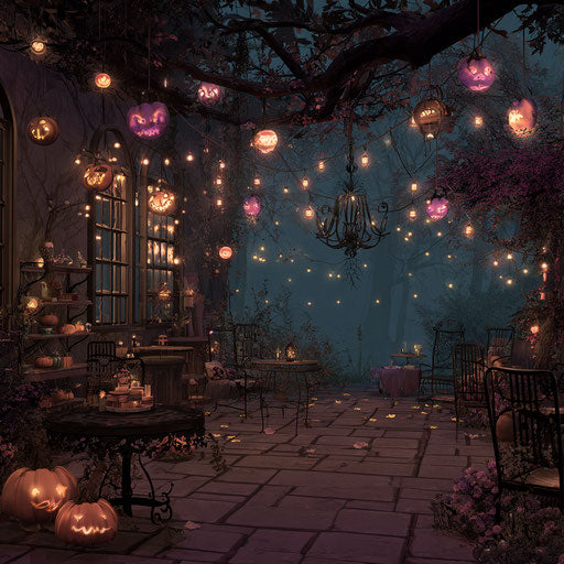 Enchanting and Mystical Halloween Atmosphere