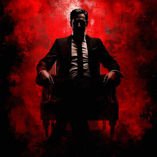 Businessman with a leadership aura ready for a corporate meeting