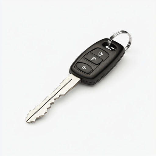 Car key, realistic, high resolution, no background