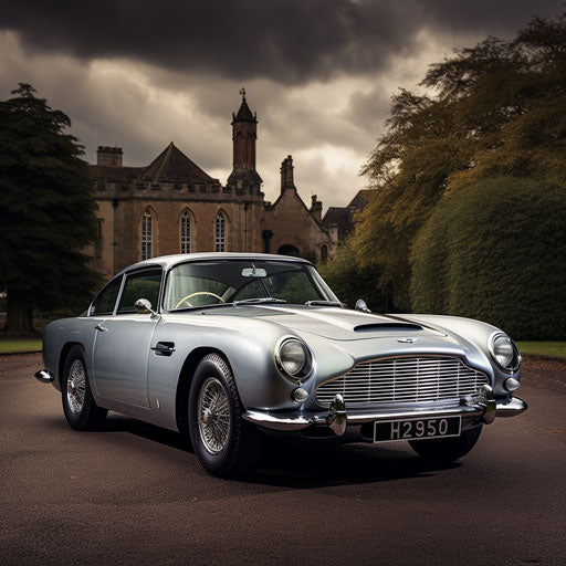 Replica or Tribute of the Aston Martin DB5
