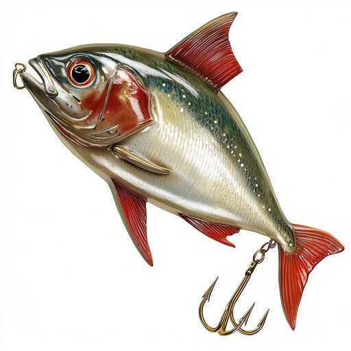 Photo realistic clipart of a Bait, high-resolution, isolated