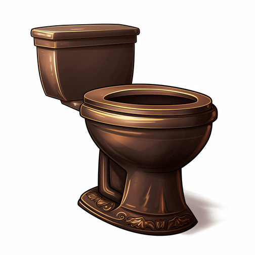Potty clipart in the style of Chiaroscuro Art